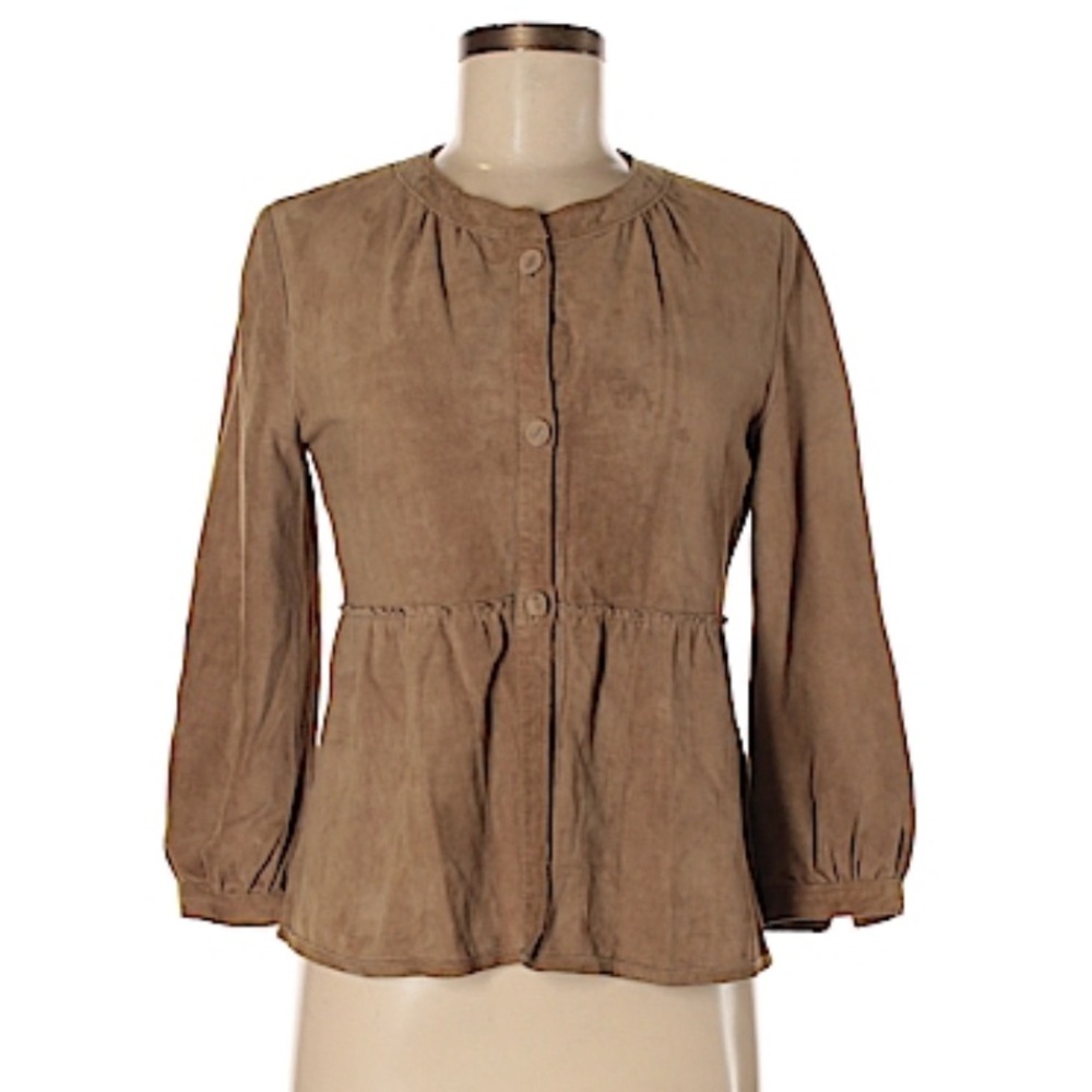 BANANA REPUBLIC SUEDE COAT